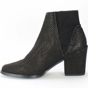 Snakeskin Bootie